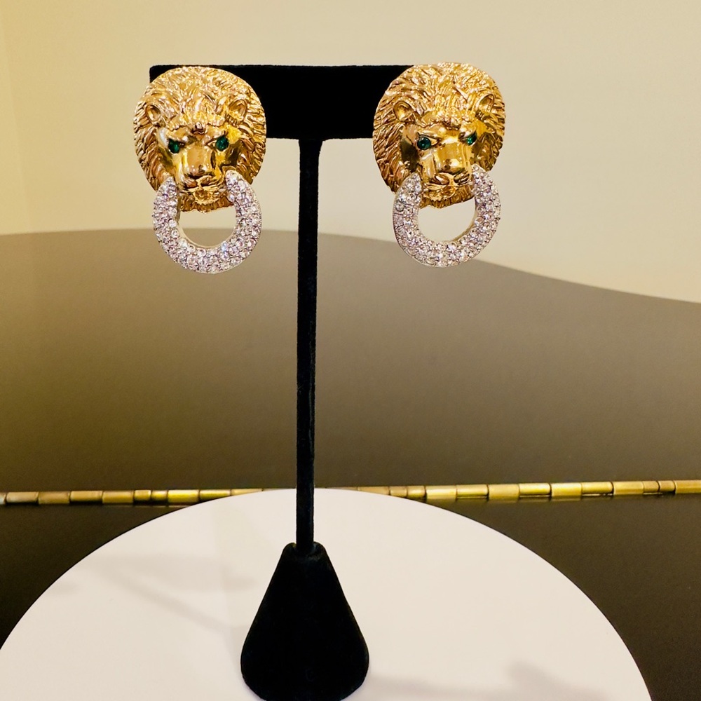 Nwot Authentic Vintage Retro Luxury Kenneth Jay L… - image 1